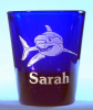 Shark Shot Glass personalized with Name